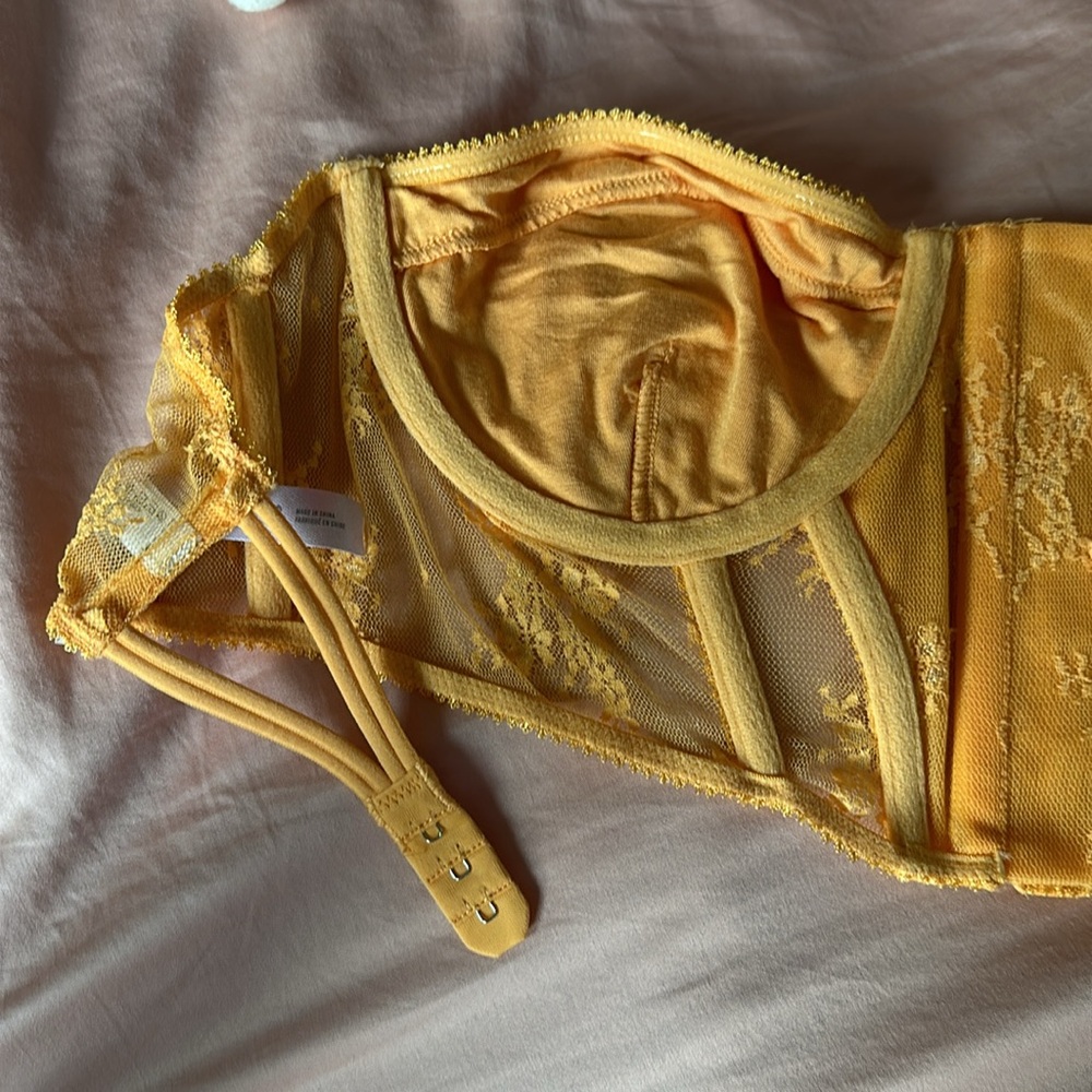 Out From Under Firecracker Lace Corset Women Size… - image 8